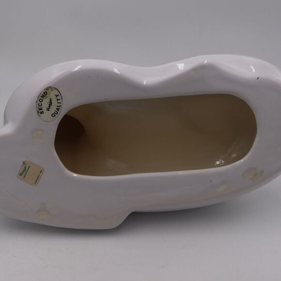 Haeger Vintage Large White Art Deco Cat Statue 2nd - Picture 7 of 11